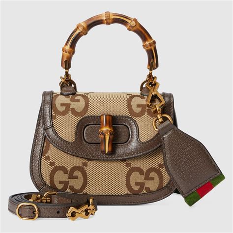 collezione bamboo gucci gioielli|Gucci bamboo shoulder bag.